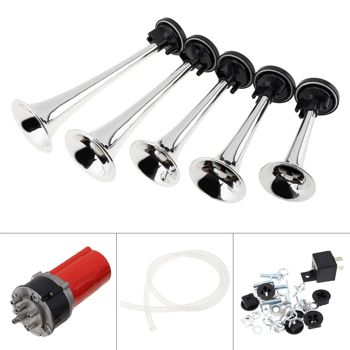 125db 12V 5 DIXIE Trumpet Musical Car Air Horn Dukes Of Hazzard General