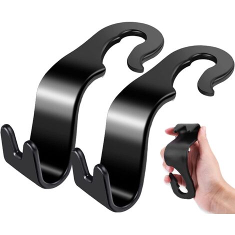 Hook Cartoon|cute Cartoon Car Seat Hooks - Abs Material, Universal Fit, 2- Pack