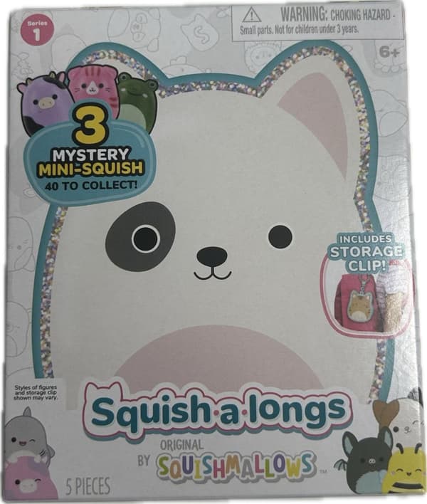 SQUISH-A-LONGS MINI-SQUISH-PACK OF 8 £13.19 - PicClick UK