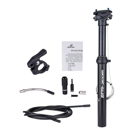 Seat Post E-Bikes: KS ExaForm Hydraulic Dropper - 31.6mm, 125mm Travel U2013 Kasen Bikes