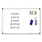 AMUSIGHT Magnetic Whiteboard Calender Dry Erase Board, 12