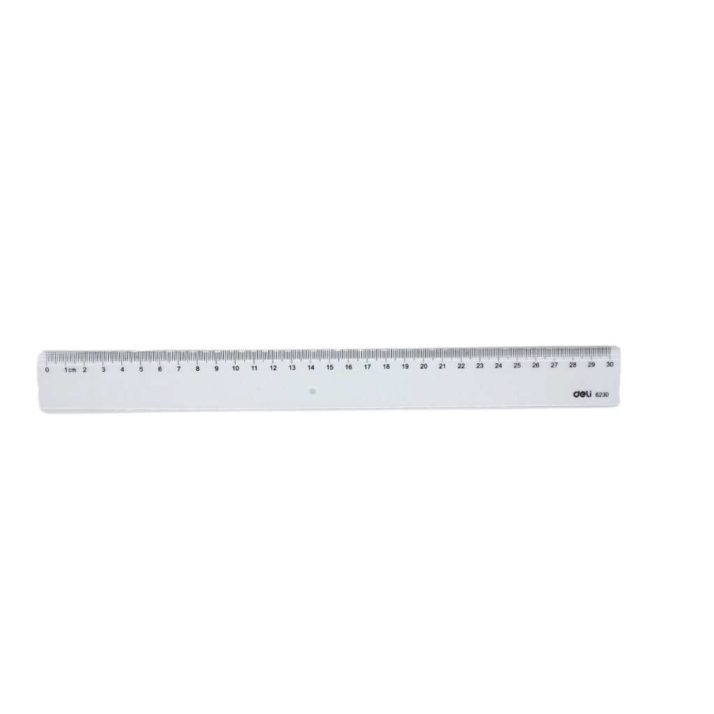 Winc Ruler Clear Plastic 30cm Metric