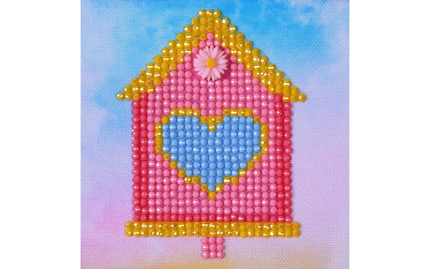 Diamond Dotz Kit - Rainbow Zebras