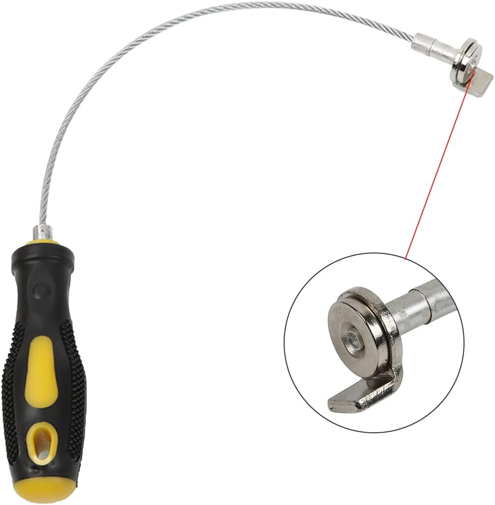 LUTIFIX Oil Drain Plug Remover Against Scald Magnetic Sump Plug Removal Tool Oil Drain Plug Remover Wrench With Flexible Shaft - Online Marketplace