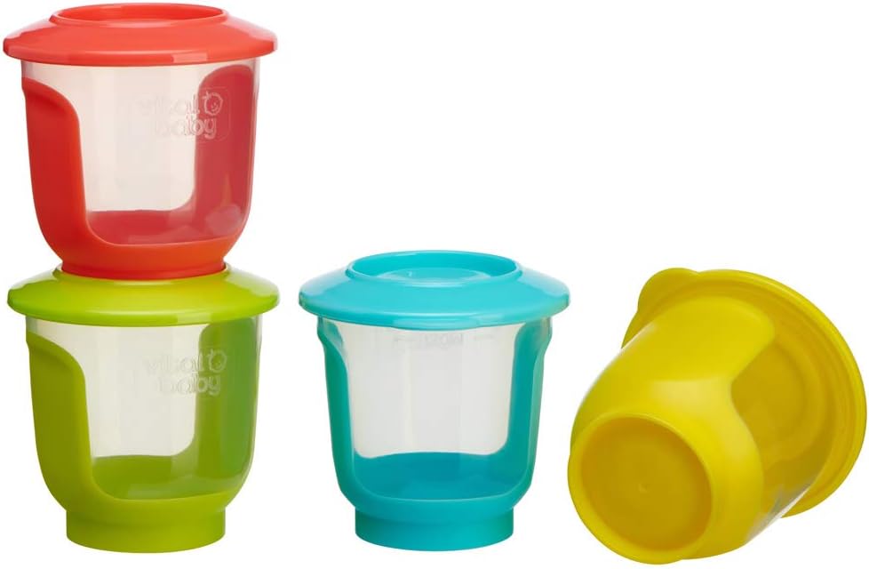John Lewis Vital Baby Nourish Store & Wean Pots 4s Price In UAE