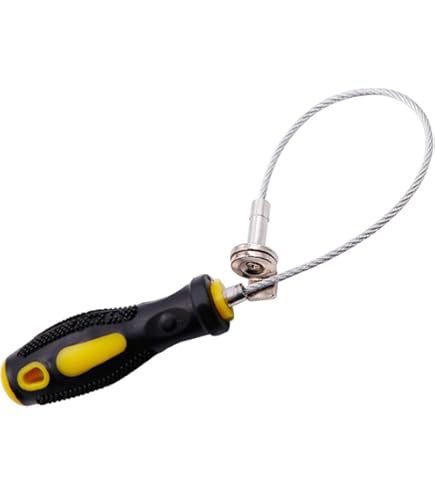 LUTIFIX Oil Drain Plug Remover Against Scald Magnetic Sump Plug Removal Tool Oil Drain Plug Remover Wrench With Flexible Shaft - Online Marketplace