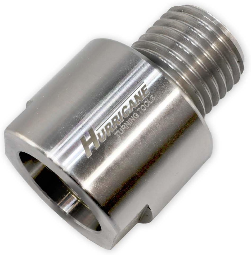 Hurricane Turning Tools, Lathe Headstock Spindle Adapter, Converts 1" X 8TPI To 3/4" X 16TPI