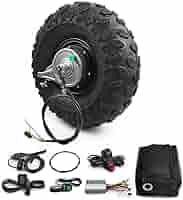 6.5 Inch 350W Brushless Hub Motor Wheel For Homemade Electric Scooter Brushless Controller With Cruise And Thumb Accelerator (24V 350W Kit