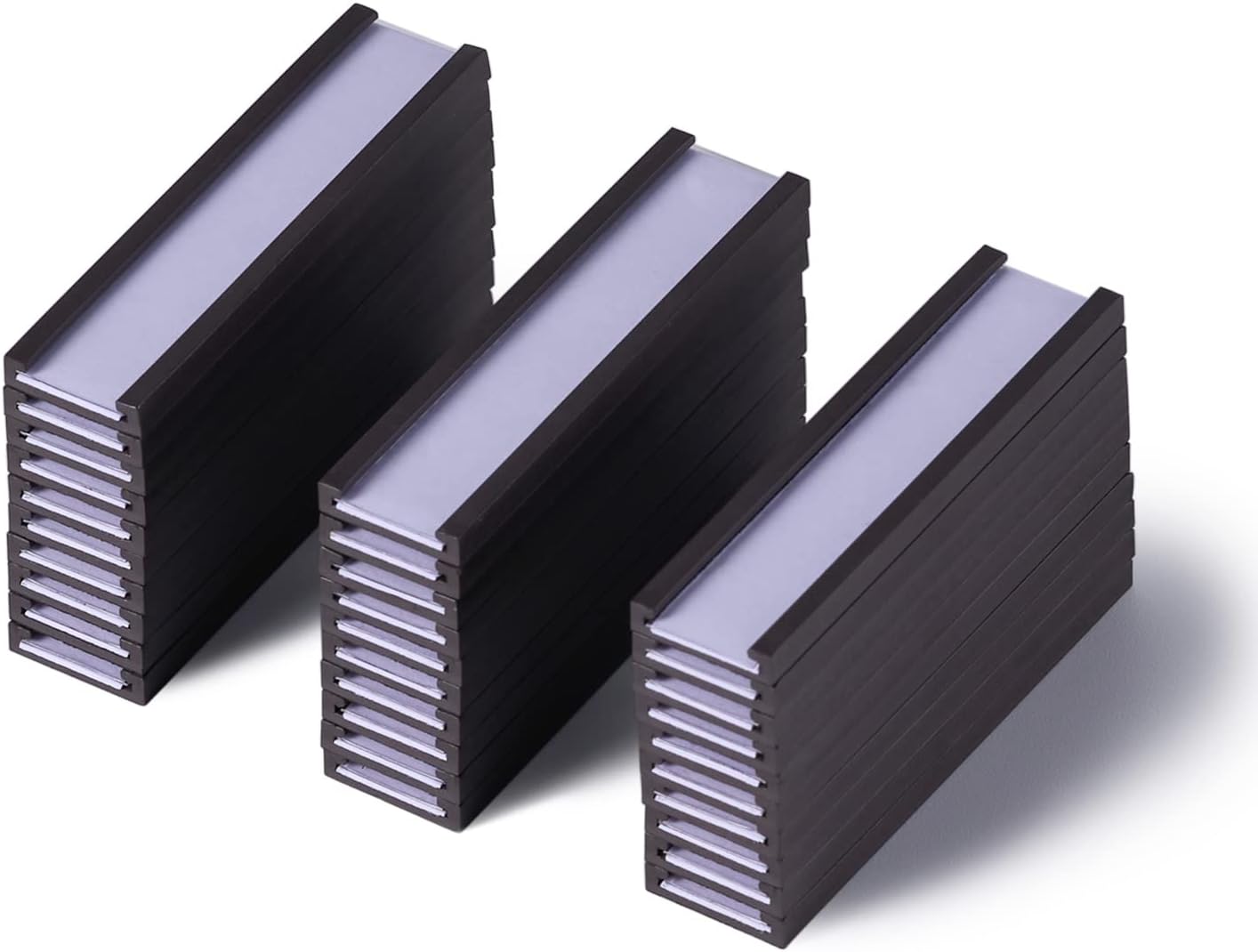 30Pcs Magnetic Label Holders With Magnetic Data Card Holders With Clear Plastic Protectors For Metal Shelf (1 X 3 Inch) Glennhope.ph I.1252492085