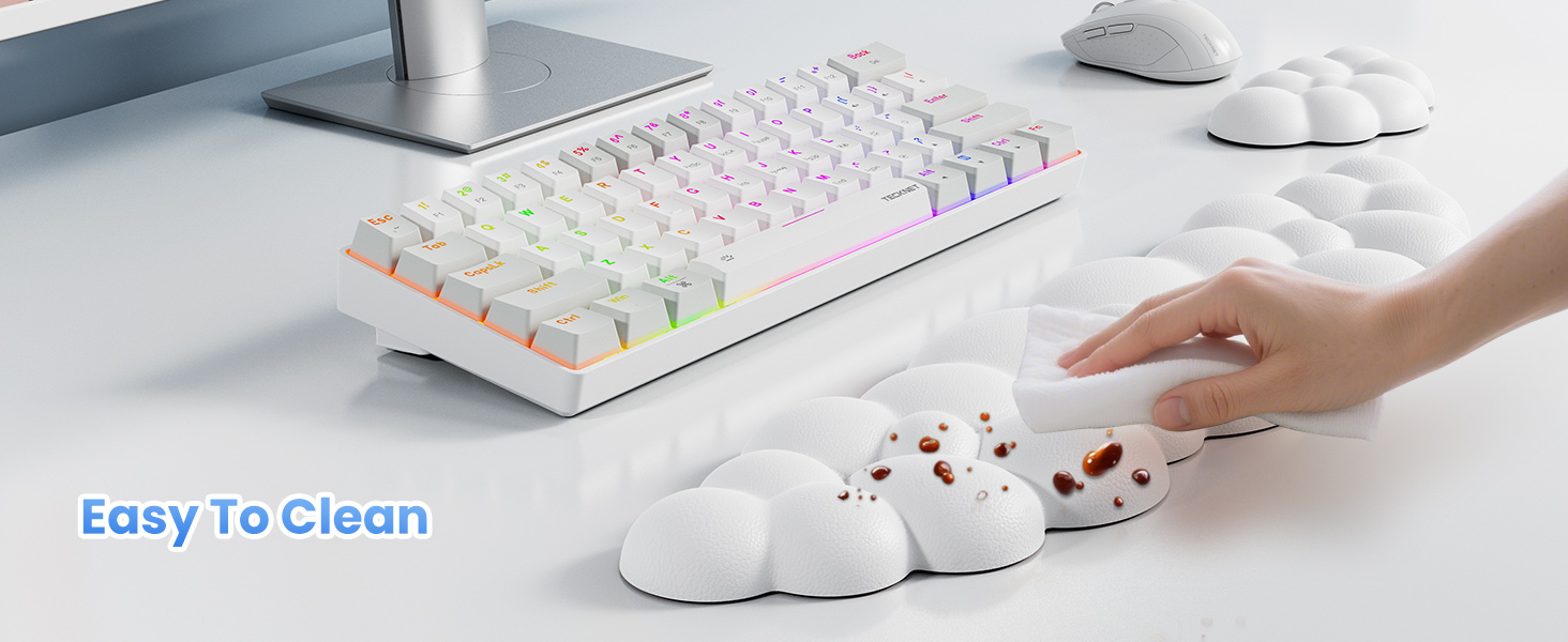 Cloud Keyboard Wrist Rest New Cloud Keyboard Mouse Pad Wrist Rest