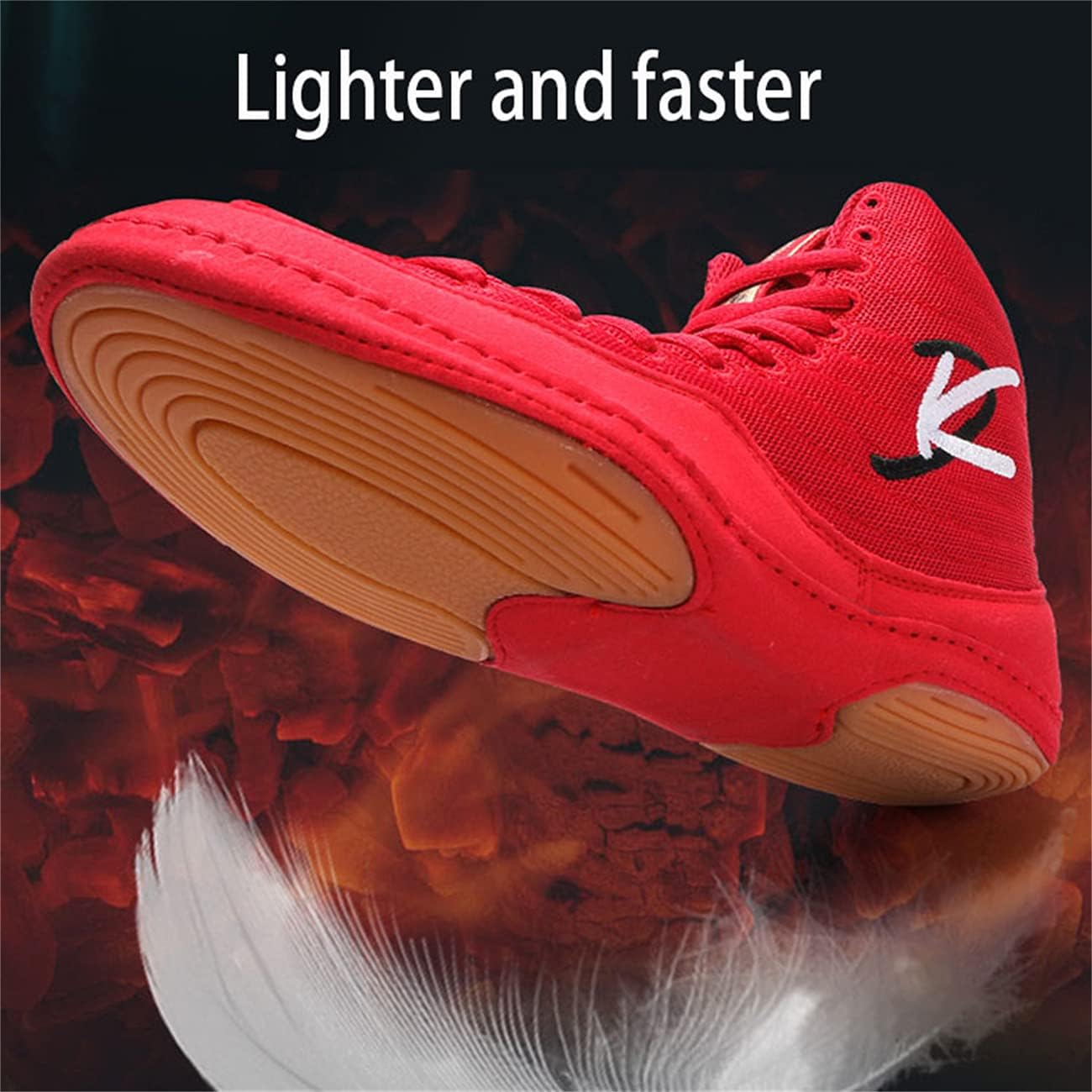2022 New Wrestling Shoes Boxing Boots Rubber Sole Combat Training Shoes