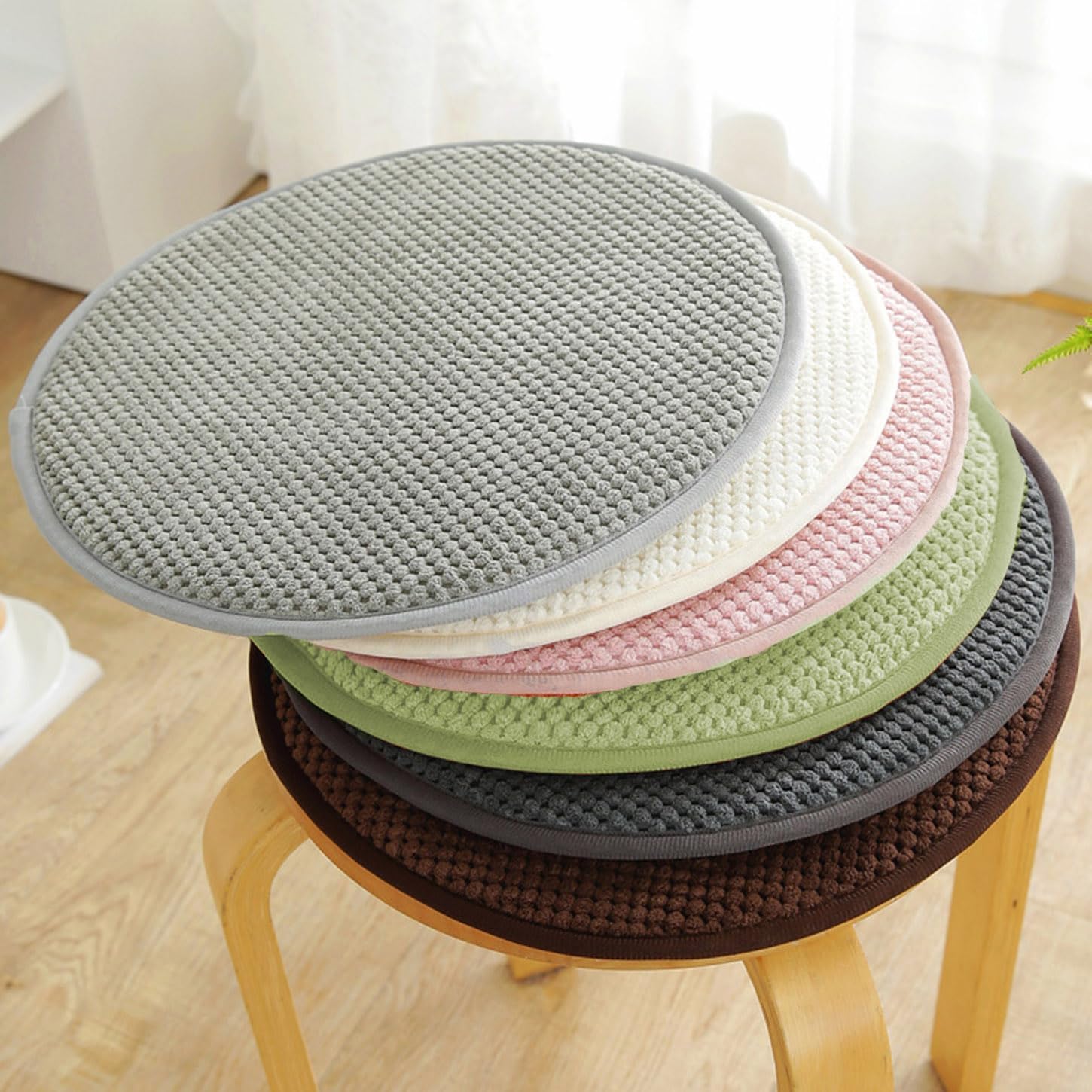 Gorise Universal Round Stool Cushion, 25 Cm, Telescopic Seat