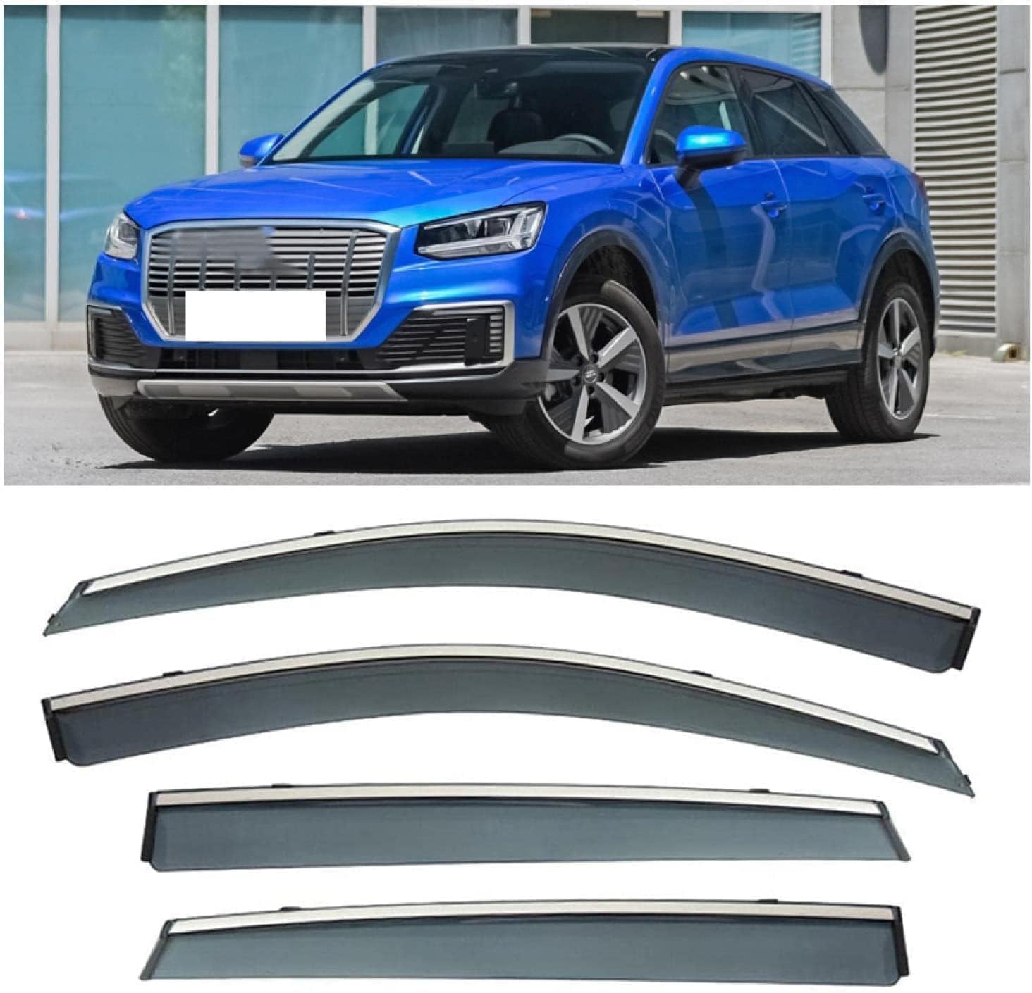 Toyota Hilux Wind & Rain Deflectors