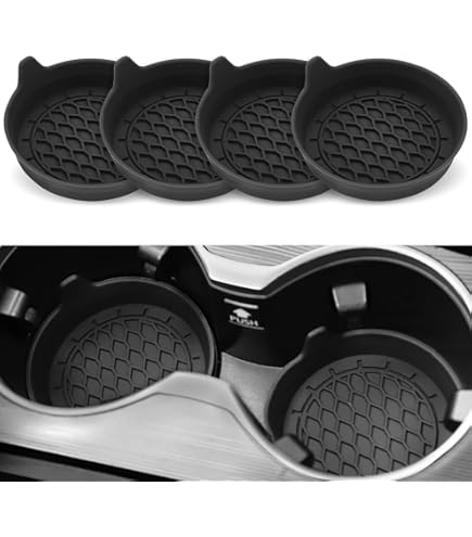 2 Pcs Car Cup Coaster,for KIA Picanto Sportage KX7 Forte Soul Anti