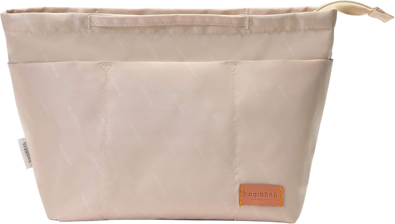 IN. Purse Organizer Insert With Zipper, Nylon Fabric Storage Bag With Handles, For Womens Handbags & Tote Bags, Neverfull, Lightweight Large Sized Black On Philippines