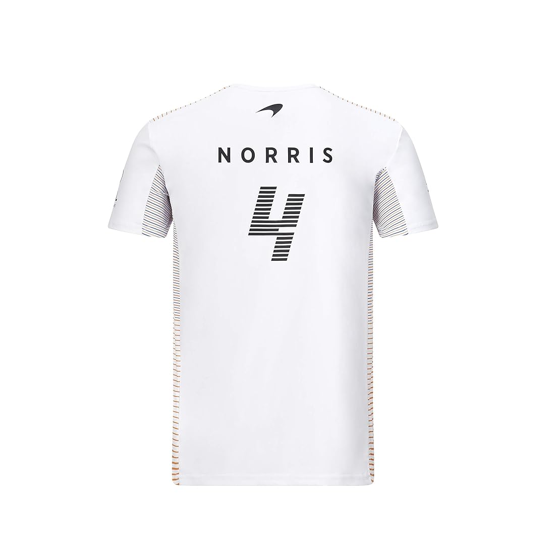 McLaren F1 Lando Norris 2025 Silverstone Win White T-Shirt