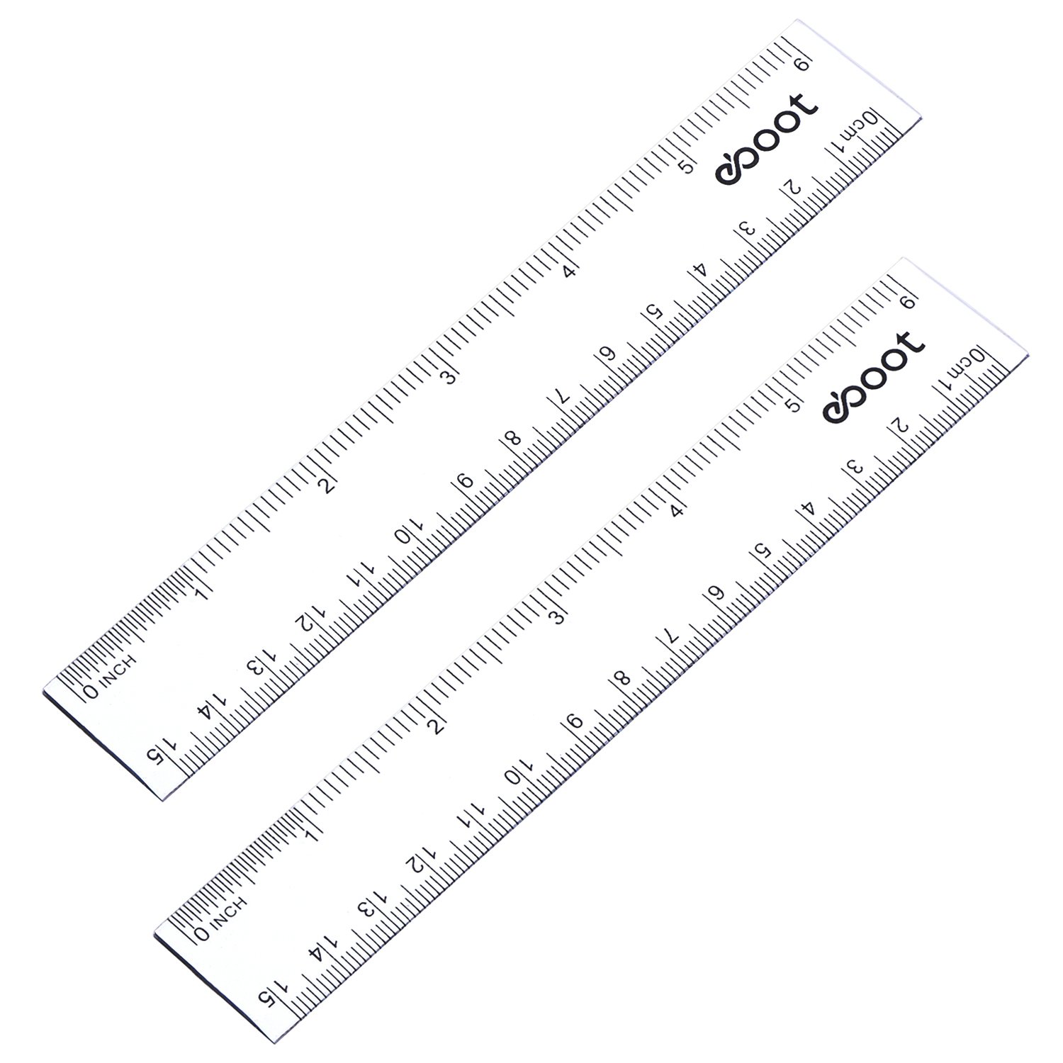 Winc Ruler Clear Plastic 30cm Metric