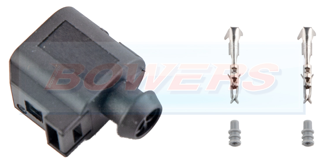 FOR VW AUDI SEAT SKODA ABS SENSOR 6E0973702 2 PIN PLUG CONNECTOR SEALED FEMALE | UK