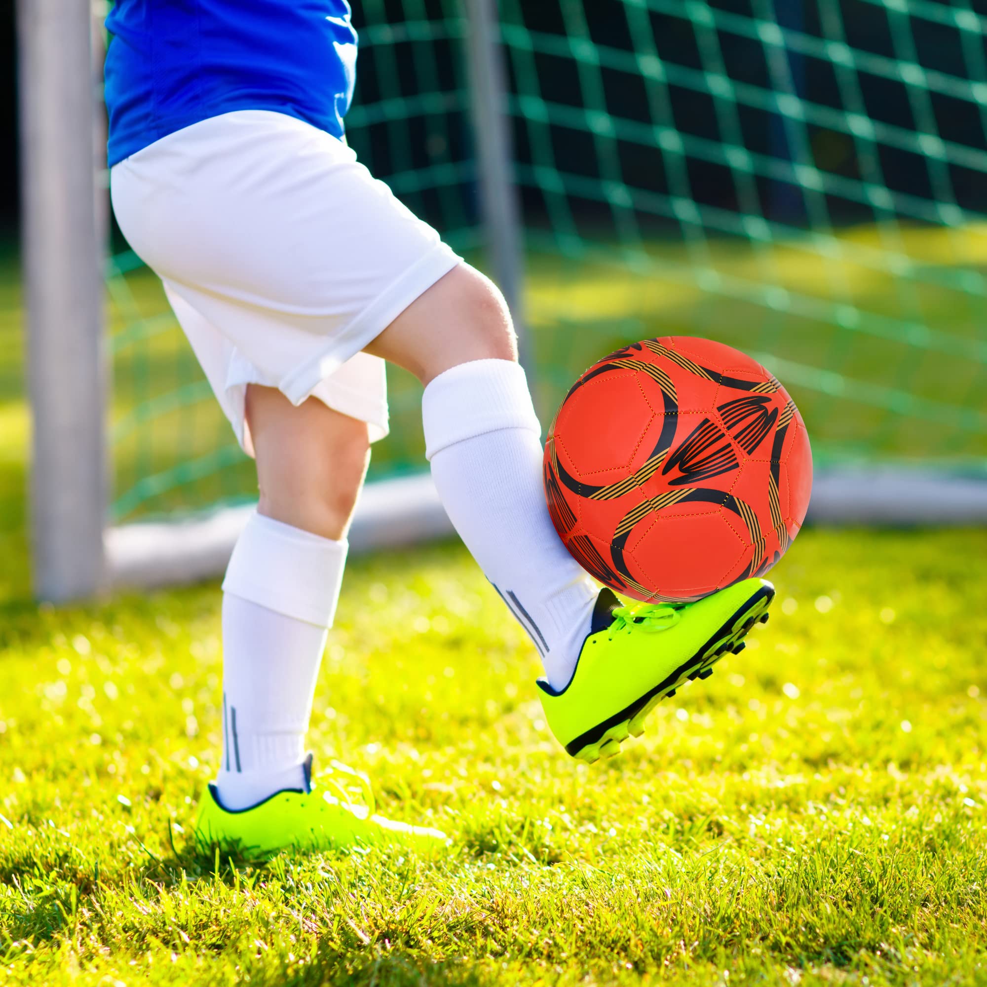 ICAST Kids Lightweight Football Size 5 | Gifts For Kids Indoor-Outdoor Soccer Ball