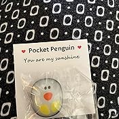 Aazon.co: A Little Pocket Penguin Hug,ini Cute Pocket Penguin Hug Anial Decoration Special
