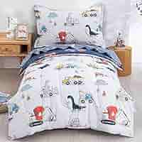 Disney Dinosaur Toddler Bedding Featuring Mickey Mouse - Dinosaur Cot