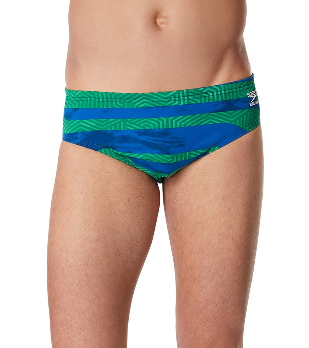 SPEEDO GALACTIC HIGHWAY BRIEF SWIMSUIT