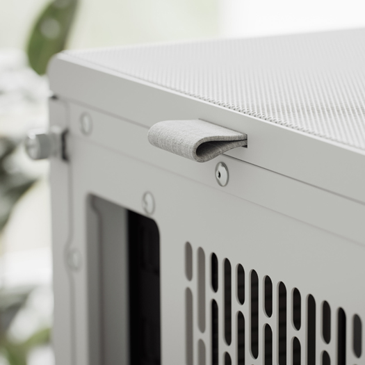 Fractal Design Epoch White RGB - Clear Tempered Glass Side Panel - Gaming PC Case - Mesh Front Panel - Three Momentum 12 RGB Fans Including - Spacious Interior - ATX/mATX/ITX Support