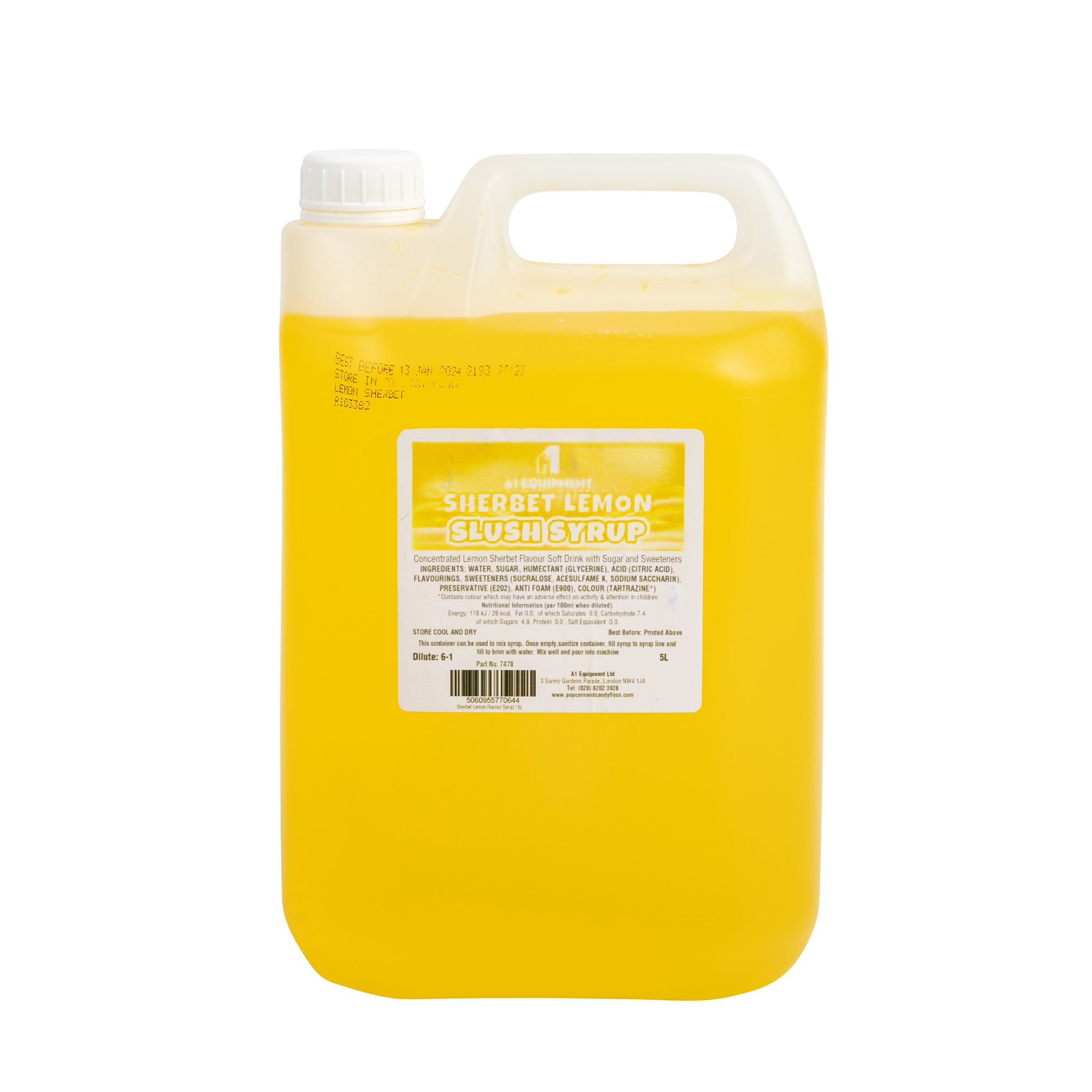 Blue Raspberry Slush Syrup 4x5Ltrs - Blue Raspberry Syrups