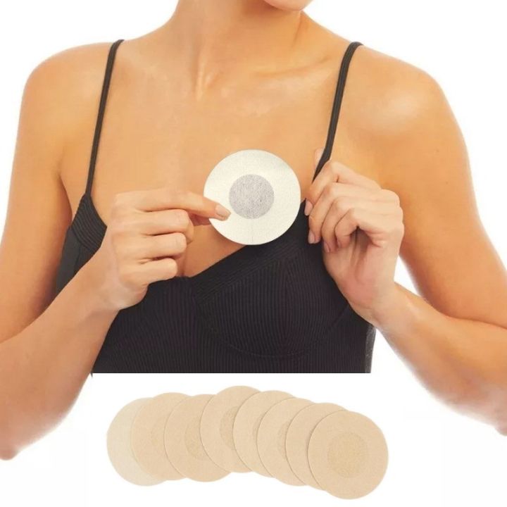 Janmercy 200 Pcs Nipple Breast Covers 100 Pairs Nipple Pasties Disposable Nipple Stickers Self