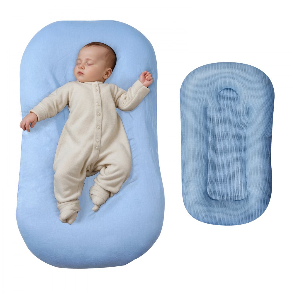 Baby Lounger-Breathable Co-Sleeping And Soft Organic 100