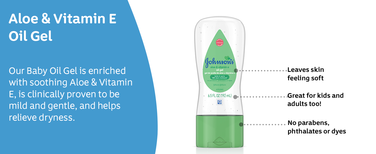 Johnson's Baby Body Gel Target Johnson's Baby Oil Gel With Aloe