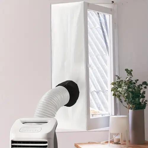 Push Out Window Seal For Mobile Air Conditioners Airlock Sliding Window Seal Cloth White