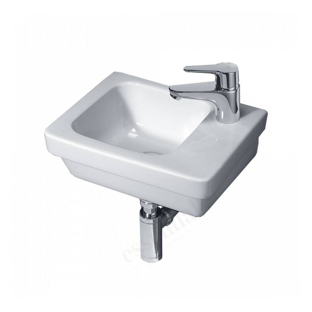 SS/WP40 Wall Mounted Wash Basin 480mm X 350mm U2013 Saville Stainless