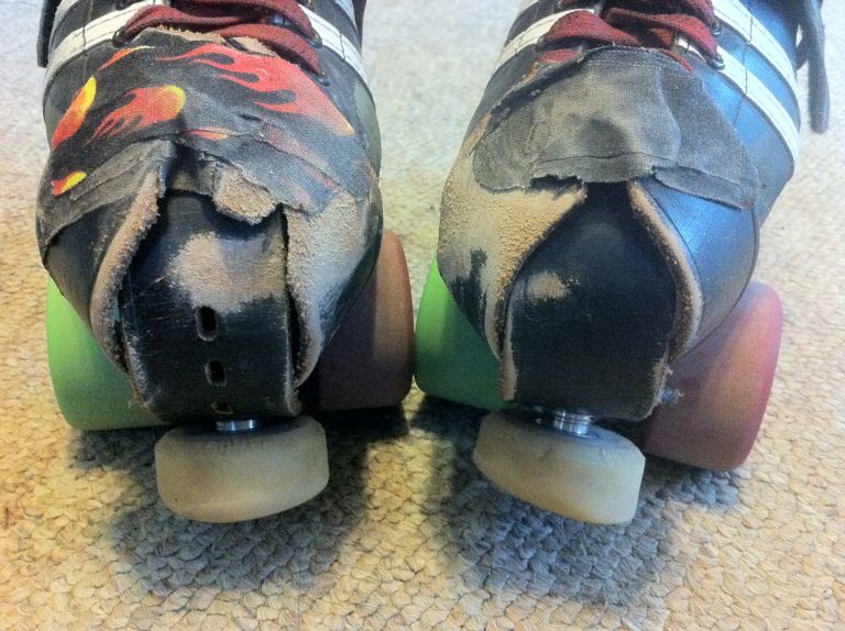 Custom Made Derby Toe Guards, Roller Skate Toe Guards, Colorful Toe