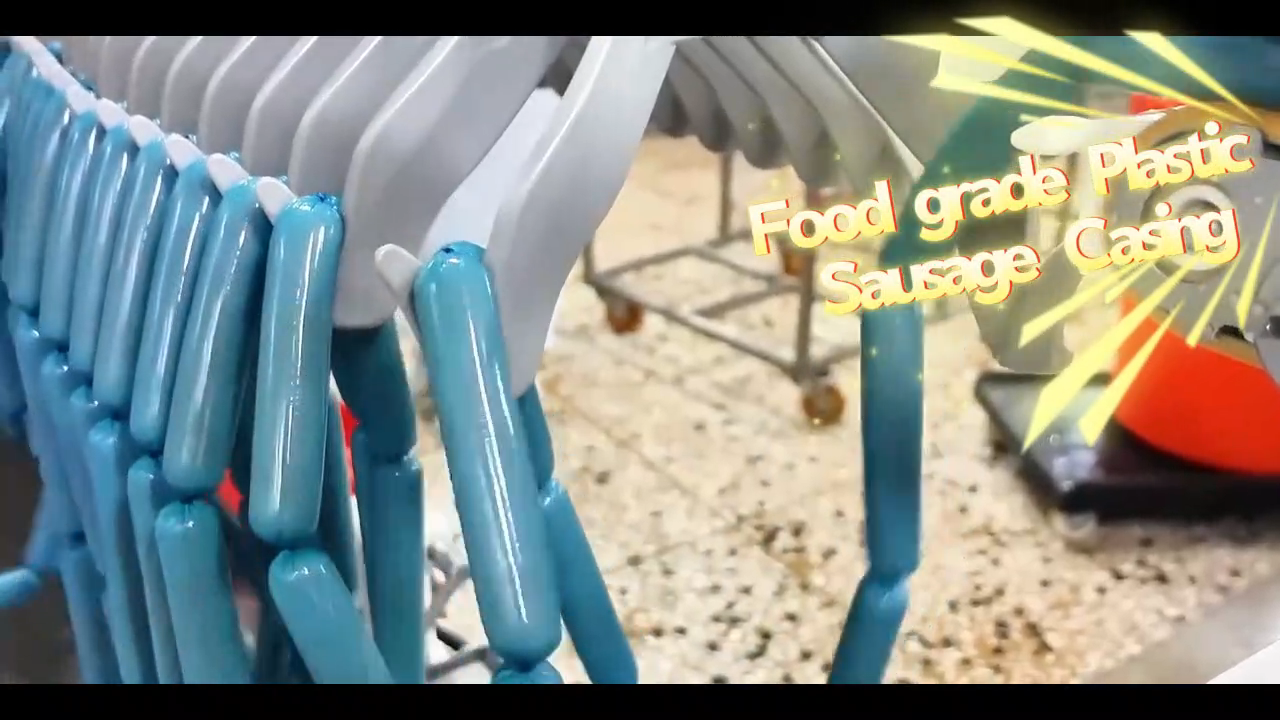 Plastic Sausage Casing Sausage Stuffer Casing Set High Temperature Inedible For Making Ham And Sausages 4 Pieces For Household Use (5kg Red Casing For Sausage Making