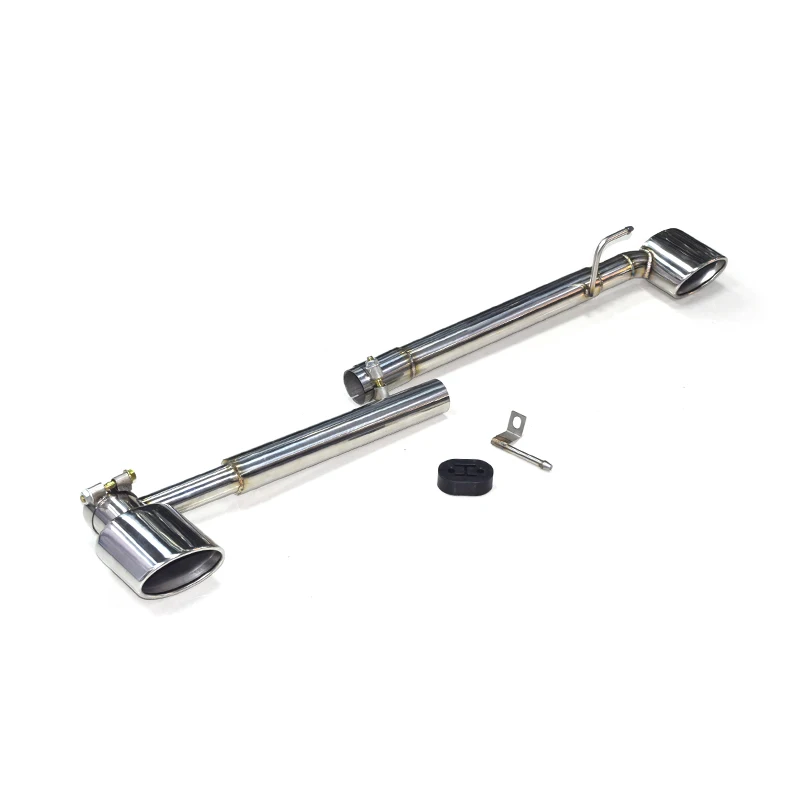 Stainless Steel Dual Exhaust Tip For BMW E90 E92 320i 318i 325i 2016-2013 Exhaust Pipe Muffler Tailpipe Retrofit Car Accessories