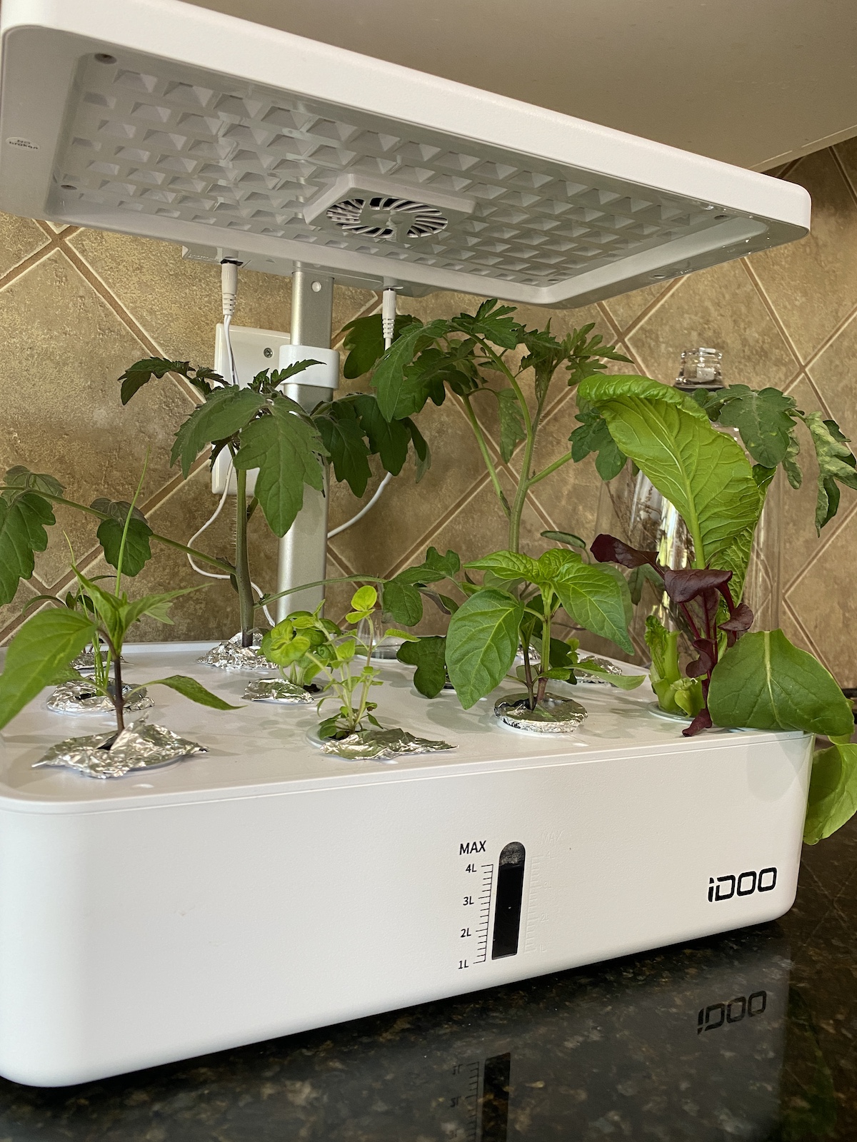 NDRFAWY Hydroponics Growing System 45 Pods Vertical Hydroponics Tower