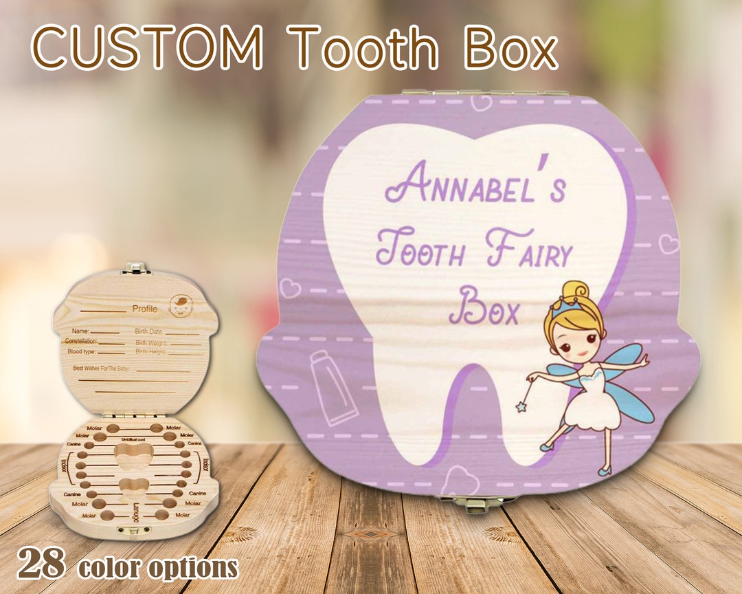 Tooth Boxes For Lost Teeth For Kids Tooth Fairy Keepsake Box - Lost Tooth Holder With Tweezers (Blue) For Boy