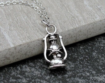 Touring Caravan 3D PENDENT ON Silver Platinum Plated 18 INCH Necklace