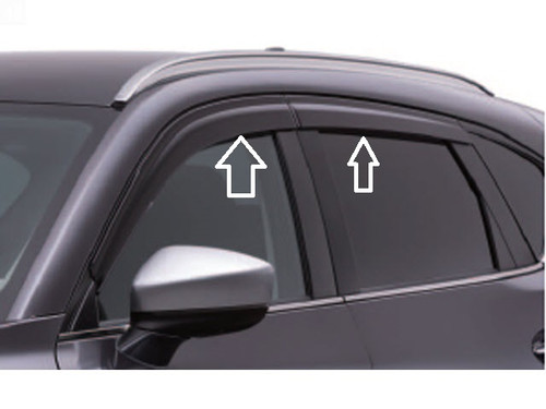 Weather Shields Window Visors Weathershields For Mazda CX5 CX-5 KF 2017
