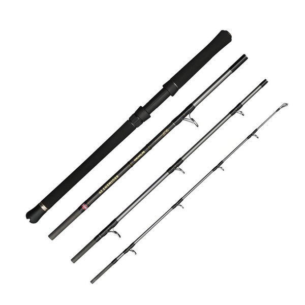 PENN Regiment III Boat Travel Rod - Saltwater Sea Fishing Rod - Multi-part Portable Cordura Protective Tube