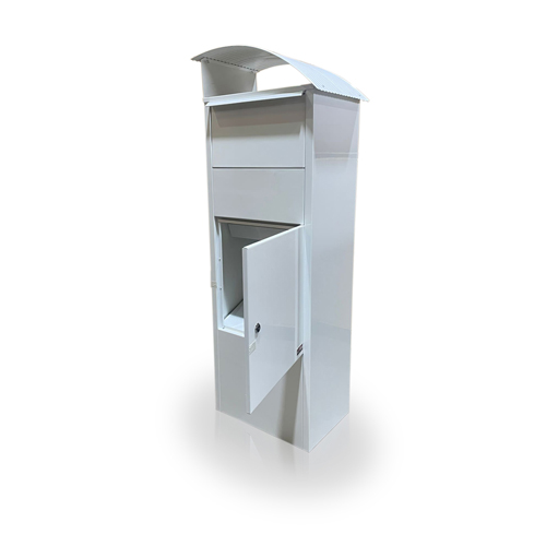 METZ Large Red Letter Box Post Box Mail Letterbox Top Drop Tall PARCEL Box