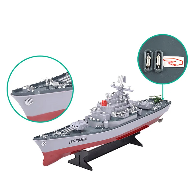 Remote Control Challenger Aircraft Carrier RC Boat Warship Battleship