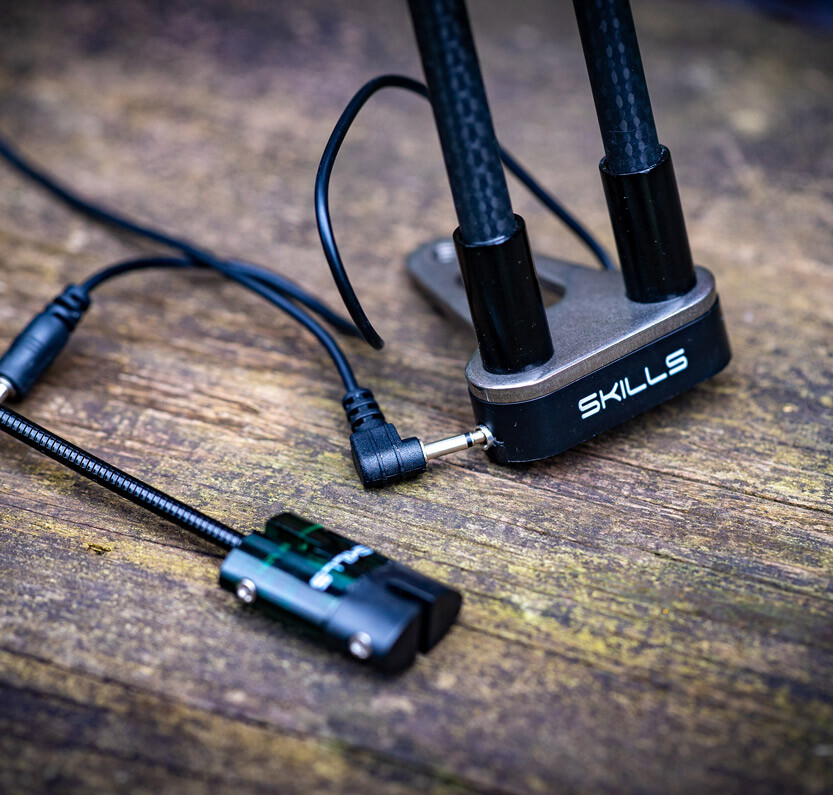 New Direction Tackle 2*Blue Carbon Illuminating Snag Ears For K9 Carp