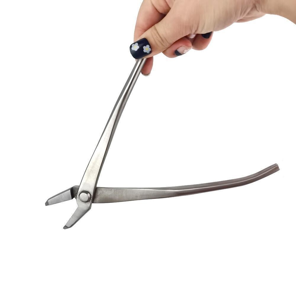 Jin Jin Bonsai Pliers - Jin Pliers, Manganese Steel Alloy Bonsai Wire Plier With Round End For Safe Use Gardening Tool Bonsai Tools Round Concave Pliers