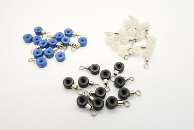 Power Cast Pulley Swivel, Pulley RIG, Pulley Bead Swivel (Blue) (25