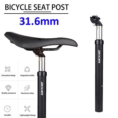 Bike Seat Bike - 27.2/30.9/31.6mm X 400mm Shock Absorbing Post For MTB & Road Bikes Suspension Seatpost