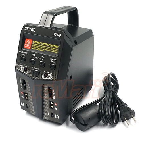 SKYRC T200 - Chargeur D'équilibre AC/DC 12a 100W, Prise XT60 Pour Batterie LiPo