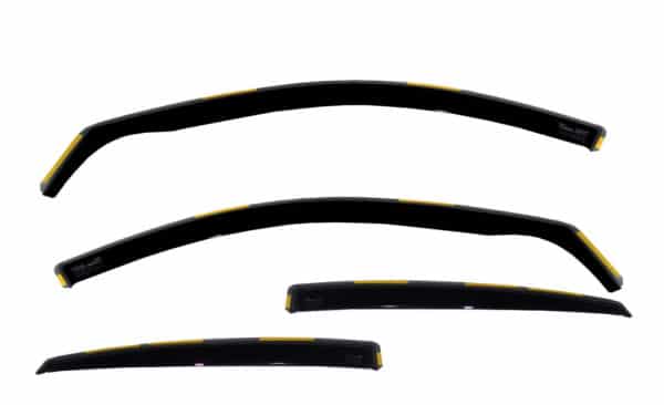 Heko Set Of 4 Heko Rain Air Wind Deflectors (Front And Rear), Only For Model 5 Doors, Tinted